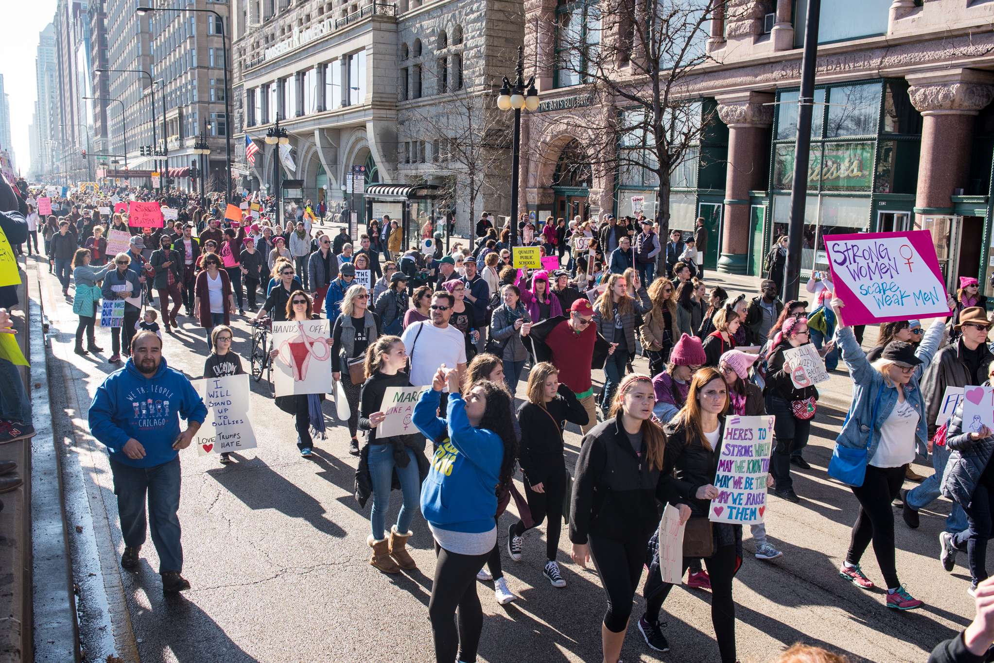 Photos from the Women's March on Chicago