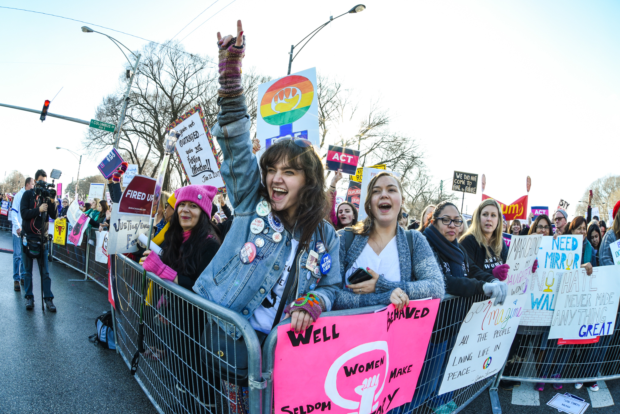 Photos from the Women's March on Chicago