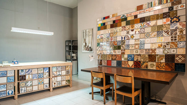 Take home a Portuguese tile from Cortiço & Netos