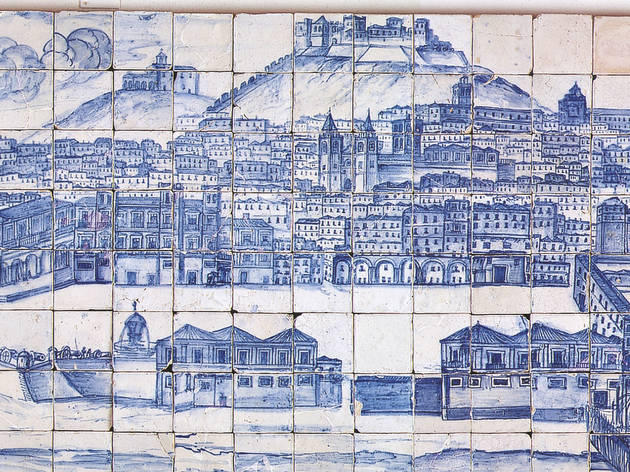 Pormenor do Grande Panorama de Lisboa Pormenor do Grande Panorama de Lisboa