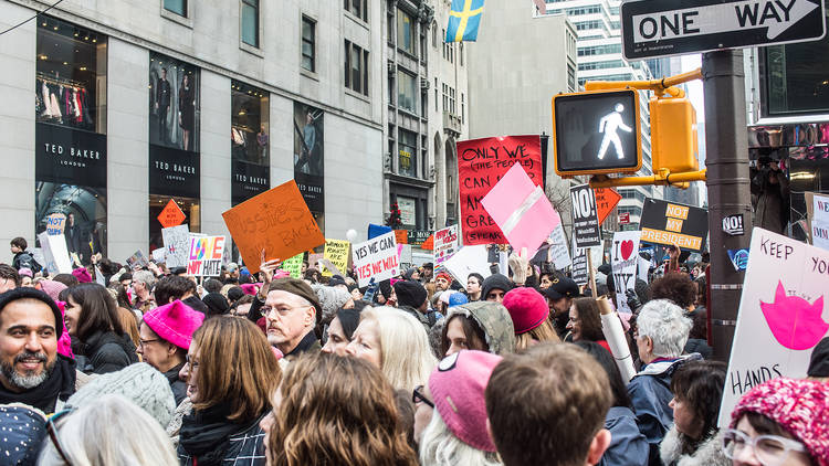 Women's March 2017 in NYC