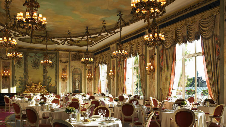 Eating at The Ritz