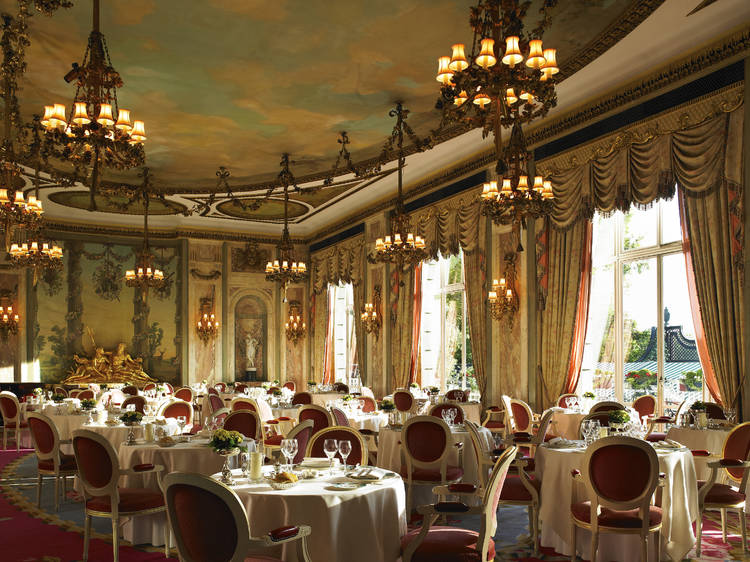 Eating at The Ritz