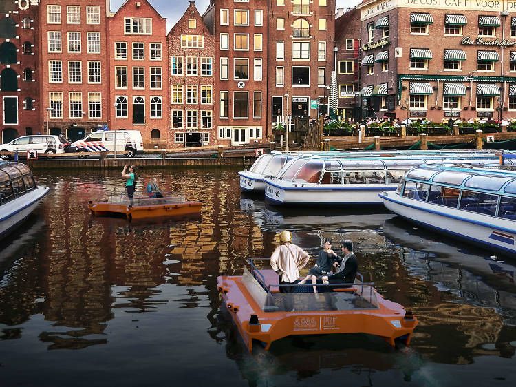 Amsterdam’s robot boats