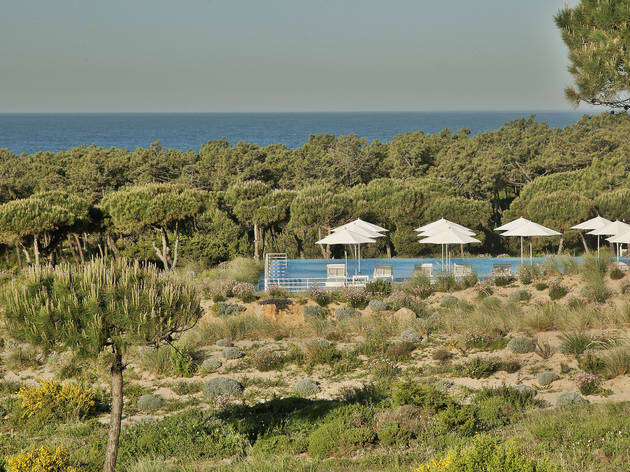 The oitavos, vista da piscina The oitavos, vista da piscina