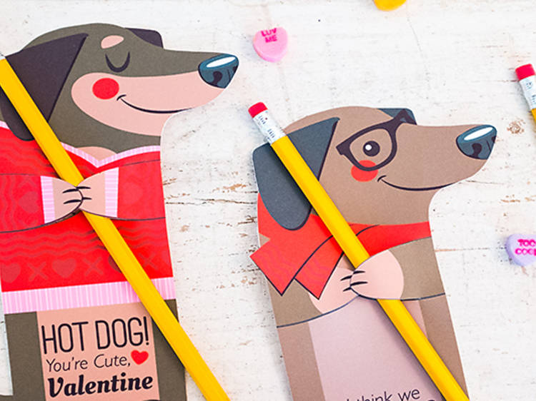 DIY printable Valentine's for kids