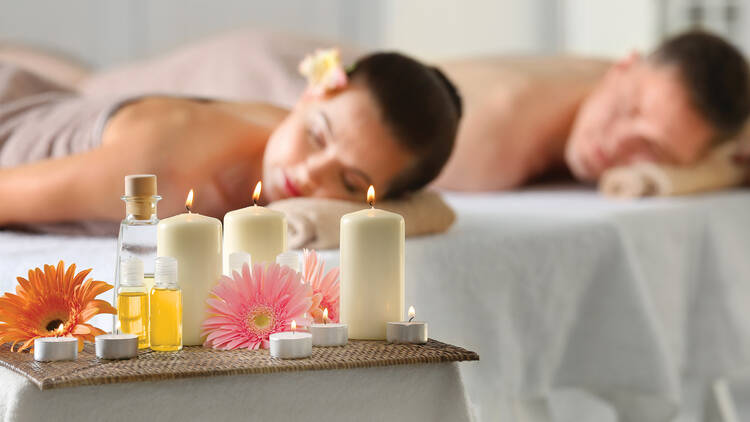 Pamper yourselves at the Spa