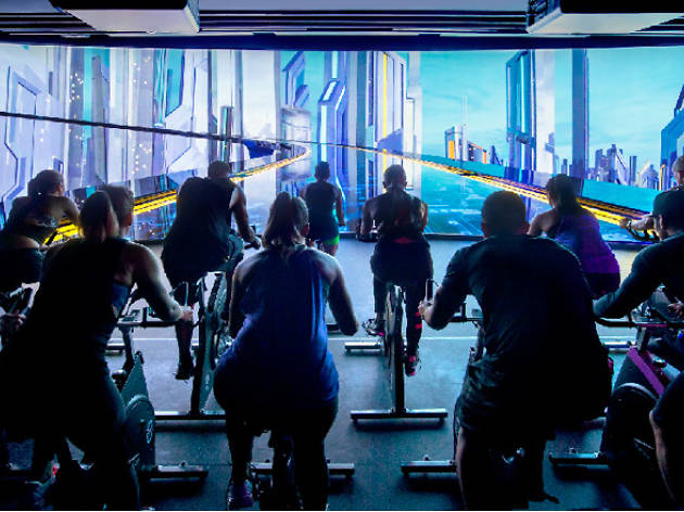 spin bike studio