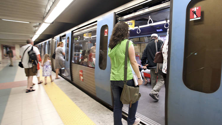 Arte a Metro num passeio debaixo de terra