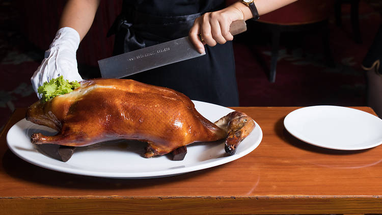 Peking duck at Fei Ya