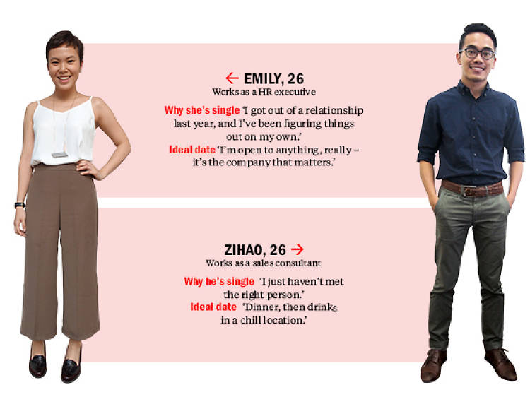 Find me a date: Zihao and Emily