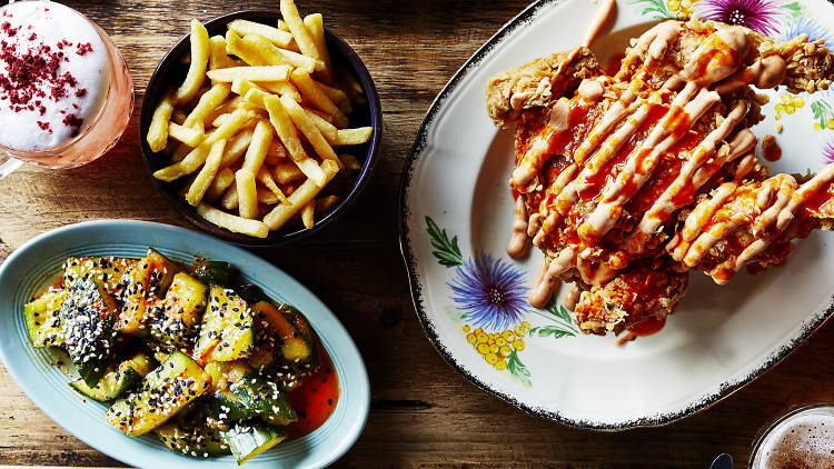 covent garden restaurants, chick n sours