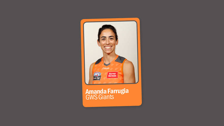 Amanda Farrugia: GWS Giants