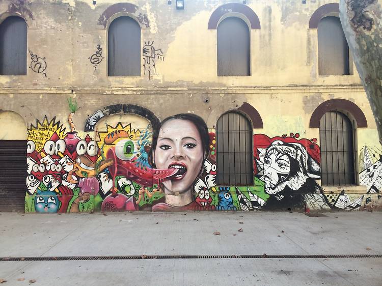 Street Art And Graffiti In Barcelona