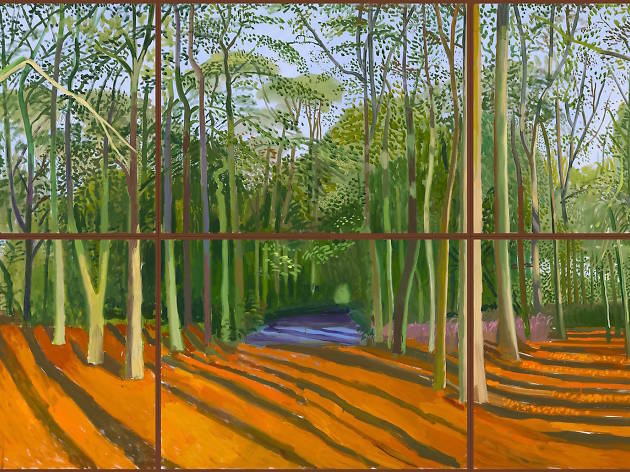 'Woldgate Woods, 6 and 9 November', David Hockney 'Woldgate Woods, 6 and 9 November', David Hockney