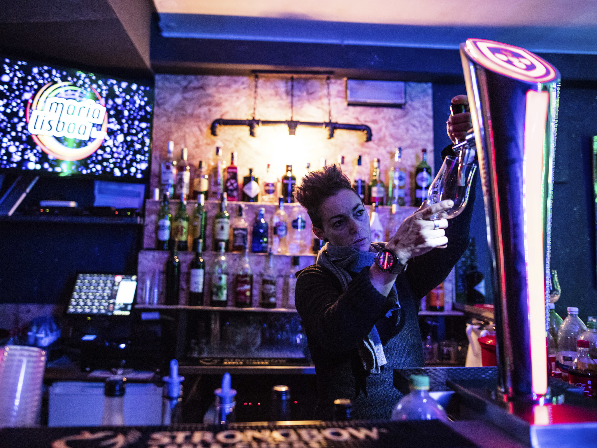 Noite em Lisboa Maria Lisboa Bar gay no Bairro Alto