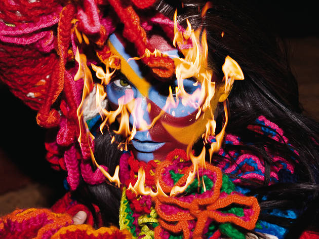 Björk Björk en la era de su disco Volta