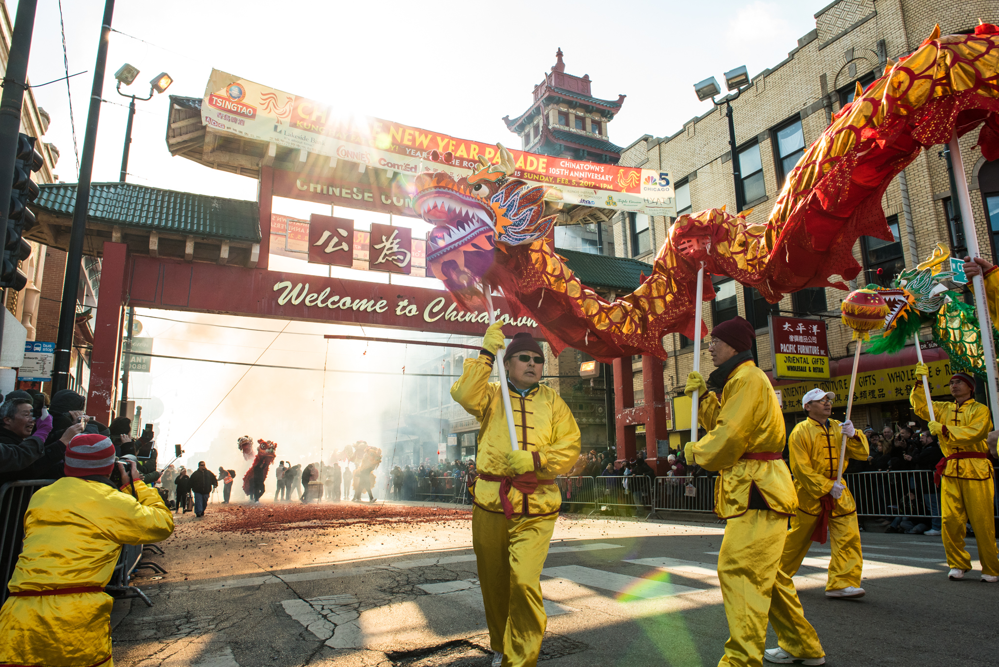 Photos from the Lunar New Year parade in Chinatown