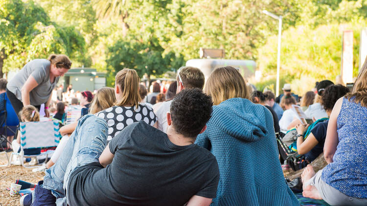 Enjoy a picnic on the lawns