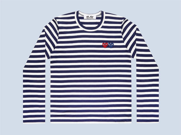 CDG Play Striped T-Shirt, Valentine’s Day gifts for him CDG Play Striped T-Shirt, Valentine’s Day gifts for him