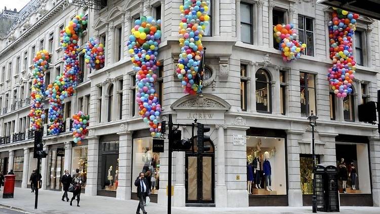 J.Crew flagship, Regent Street