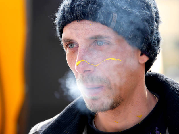 Rencontre avec le street artiste Astro, hyperactif de l'aérosol Rencontre avec le street artiste Astro, hyperactif de l'aérosol