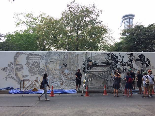 Scratching the Surface by Vhils Scratching the Surface by Vhils