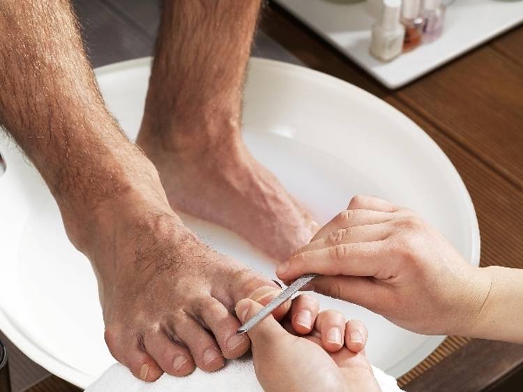 Manicure and pedicure