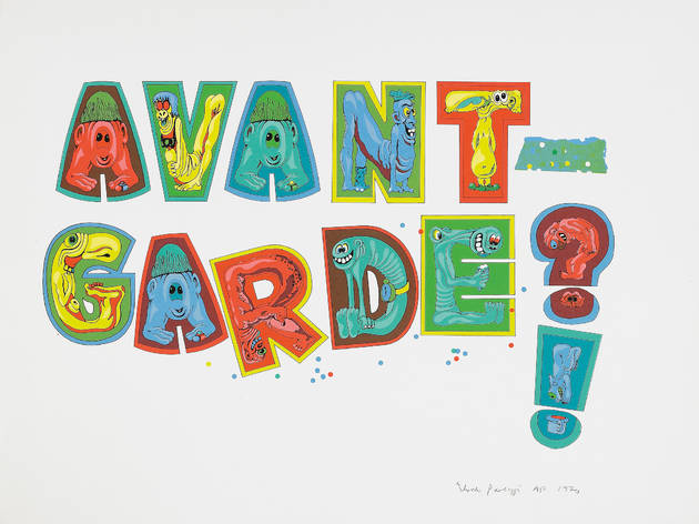 Eduardo Paolozzi: 'Avant-Garde' 1970 Screenprint Eduardo Paolozzi: 'Avant-Garde' 1970 Screenprint