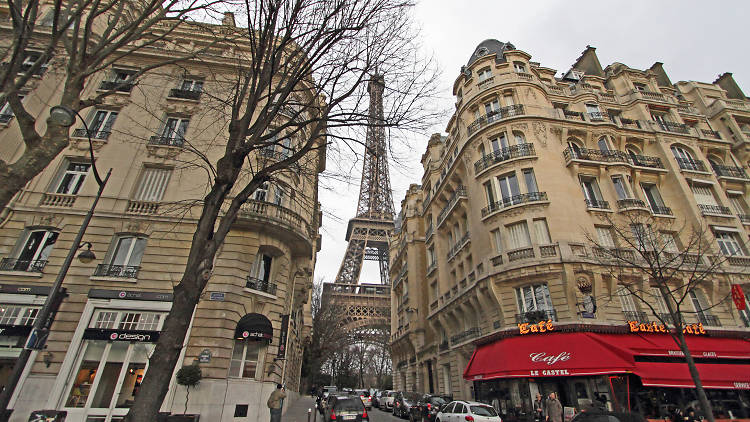 tour Eiffel mur de verre blindage