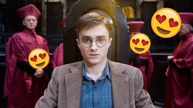 Harry Potter heart eyes