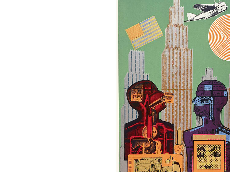 Eduardo Paolozzi: 'Wittgenstein in New York' (from the As is When portfolio) 1965 screenprint