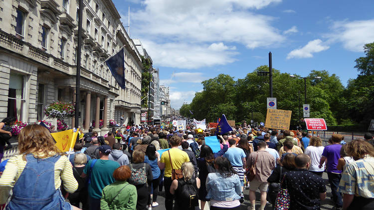 March for Europe, 2016, London