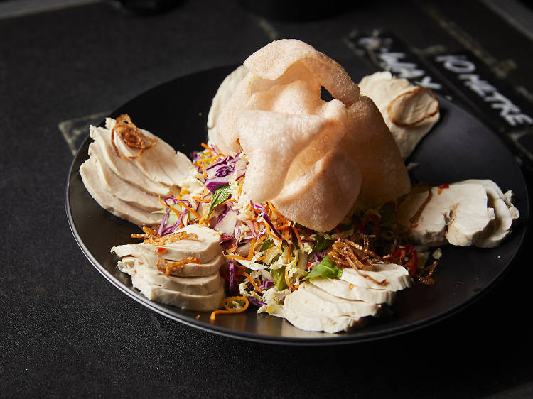 Poached chicken slaw by Jerry Mai