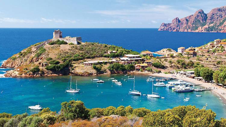 Korsika adası