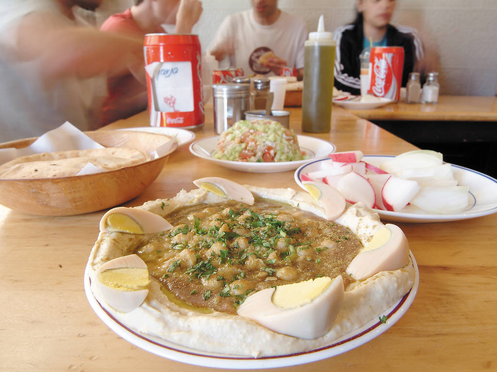 The most authentic Middle Eastern hummus restaurants in Tel Aviv