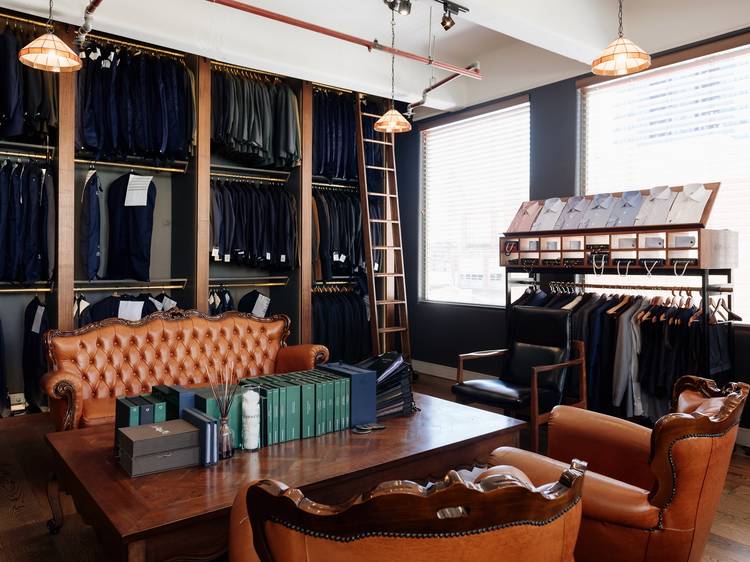 Get fitted for a tailor-made suit by Oscar Hunt Tailors