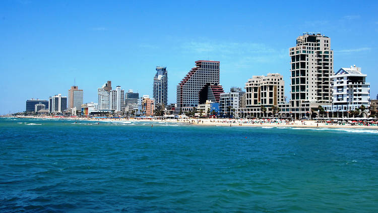 Plage à Tel-Aviv