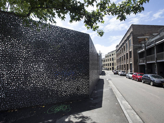 What Remains Shiny dots work on black wall
