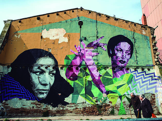 Mural Carmen Amaya Mural Carmen Amaya