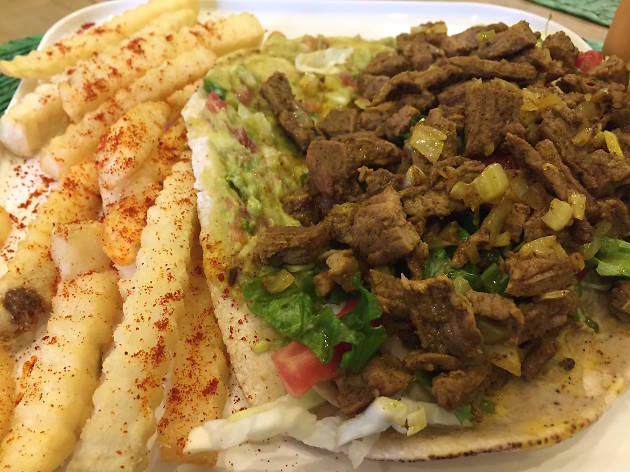 Shawarma Shawarma de Noah's Falafel House