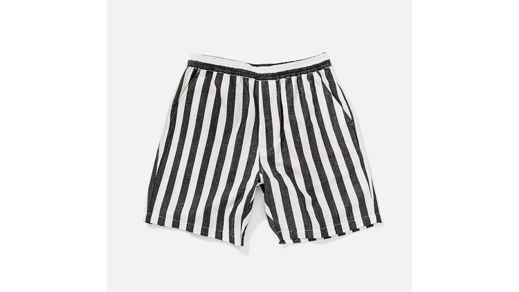 Keigo jumbo stripe shorts