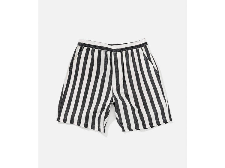 Keigo jumbo stripe shorts