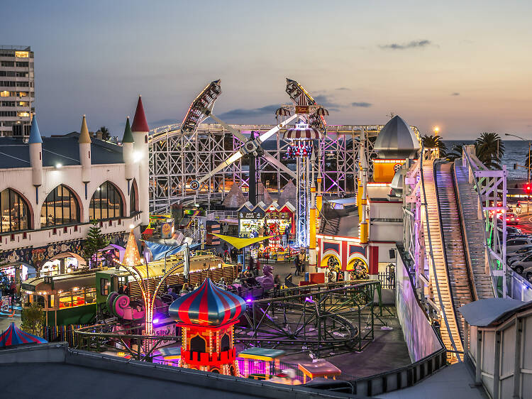 Luna Park in the evening