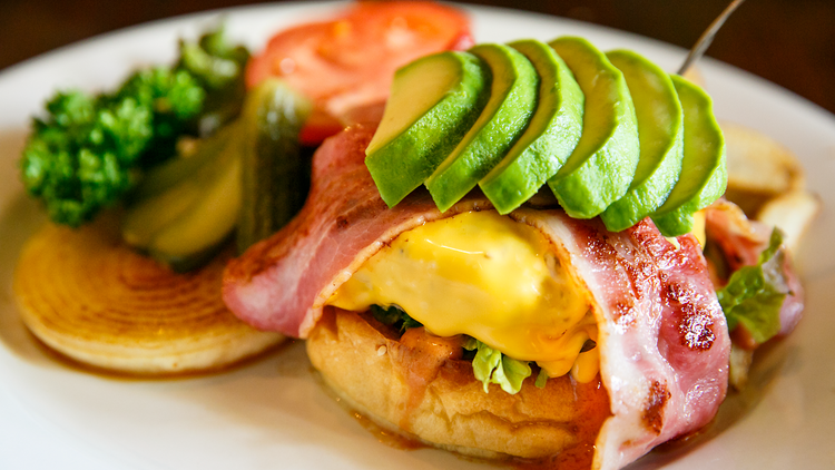 Sink your teeth into a burger...