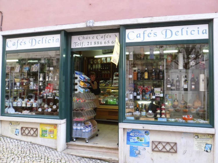 Compre chá e café nos Cafés Delícia