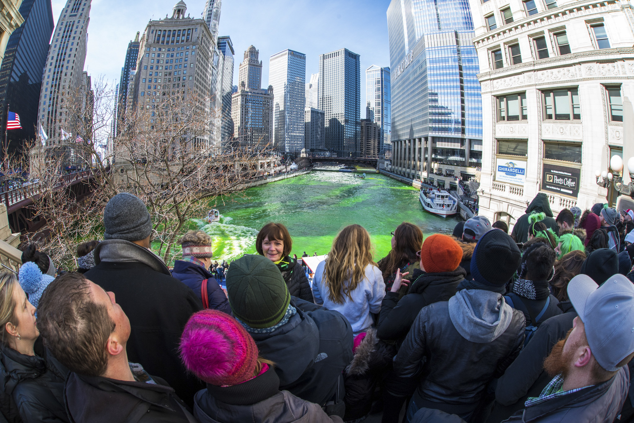 Chicago celebrates river dyeing, St. Patrick's Day Parade 