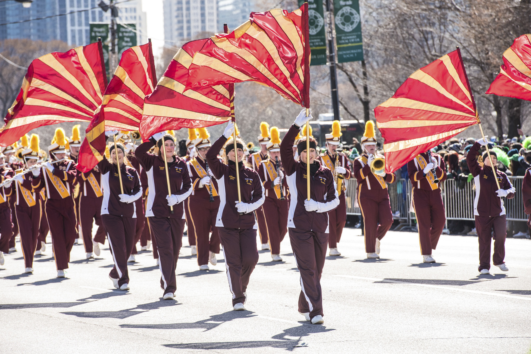 Photos from the Chicago St. Patrick's Day Parade and river dyeing