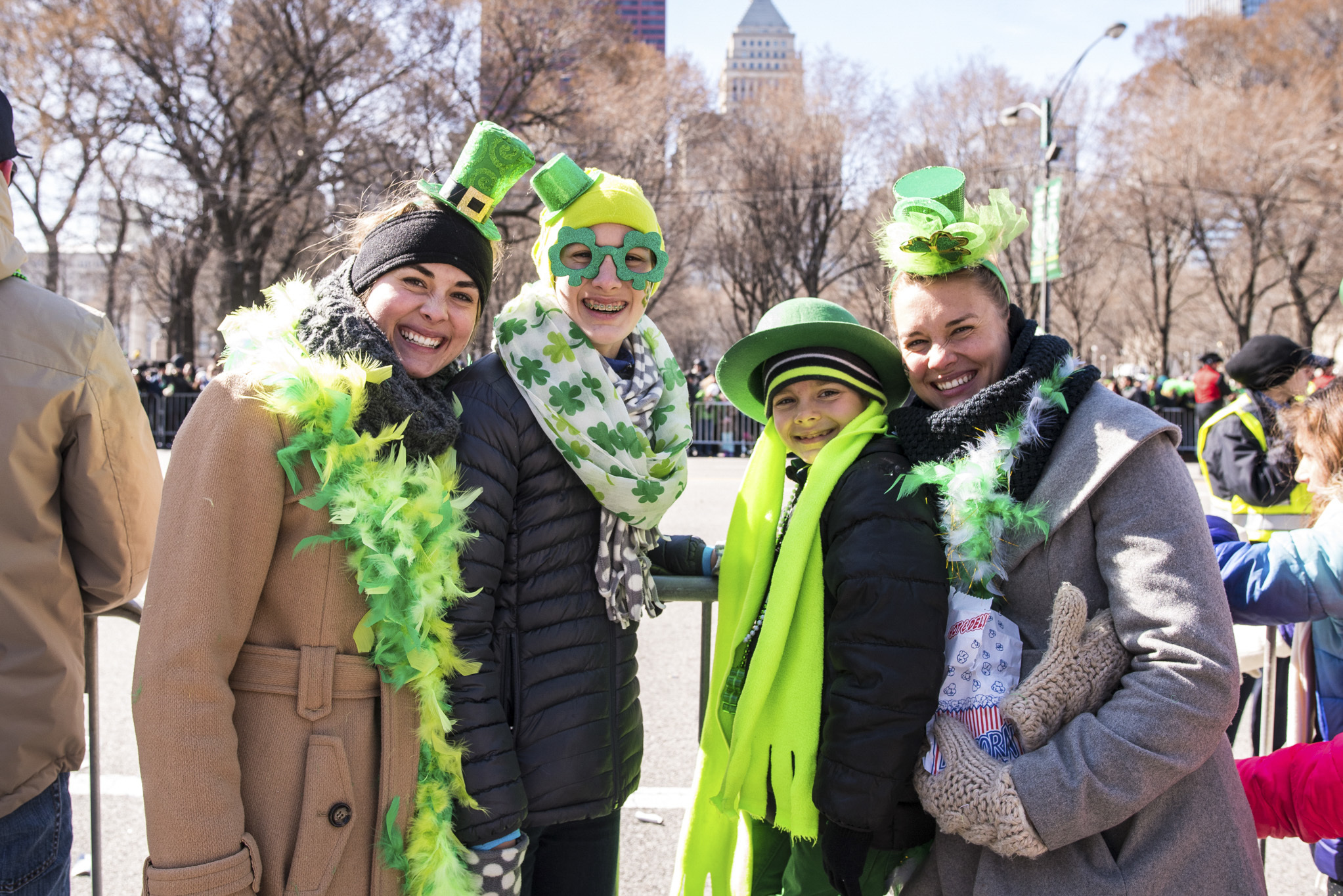 Photos from the Chicago St. Patrick's Day Parade and river dyeing