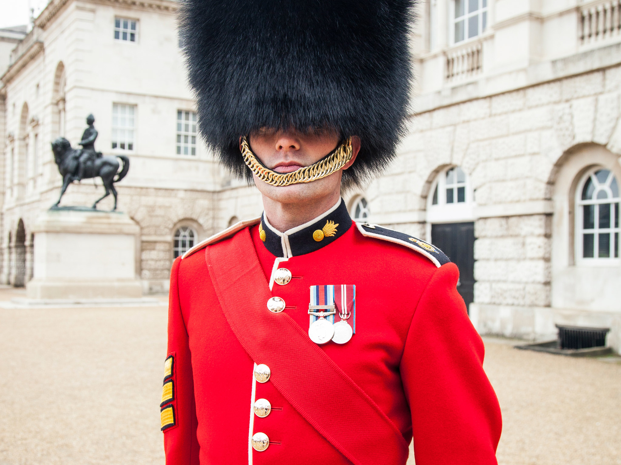 grenadier guard bearskin hat